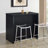 Freestanding Home Bar with Open Storage