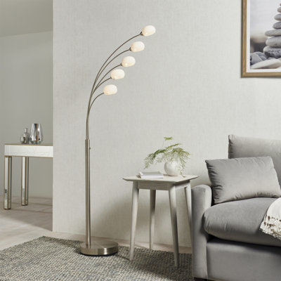 Eisenbarth 180cm Silver LED Tree Floor Lamp