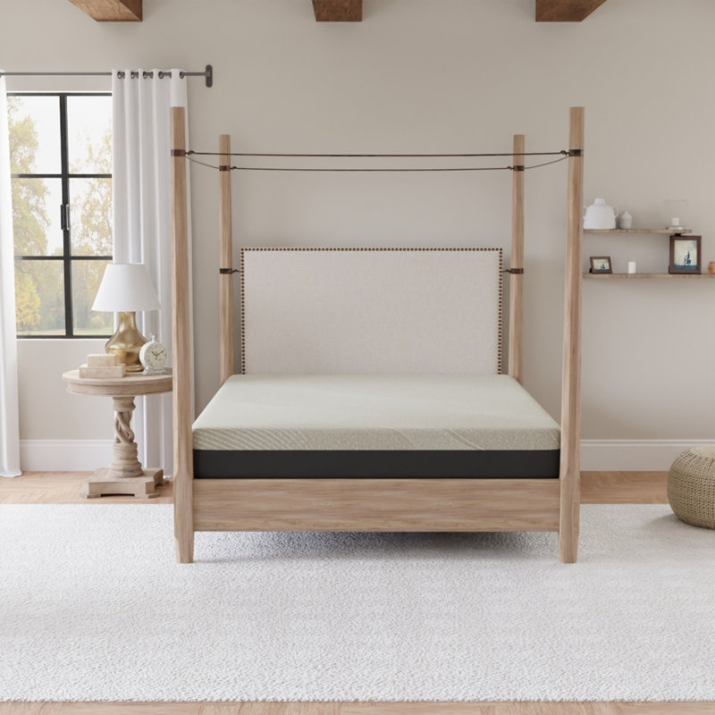 Soft Gel Memory Foam Tight Top 12 Inch Mattress, Short Queen