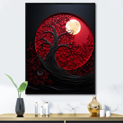 " Red Moon Ruby Radiance II "