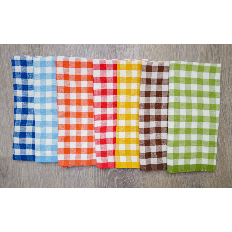 Alessandro Linen Square Napkins, Sky