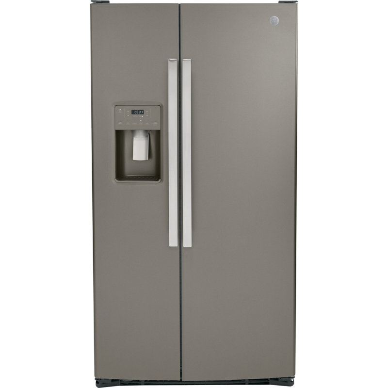 GE 36" Side By Side 25.3 cu. ft. Refrigerator, Slate