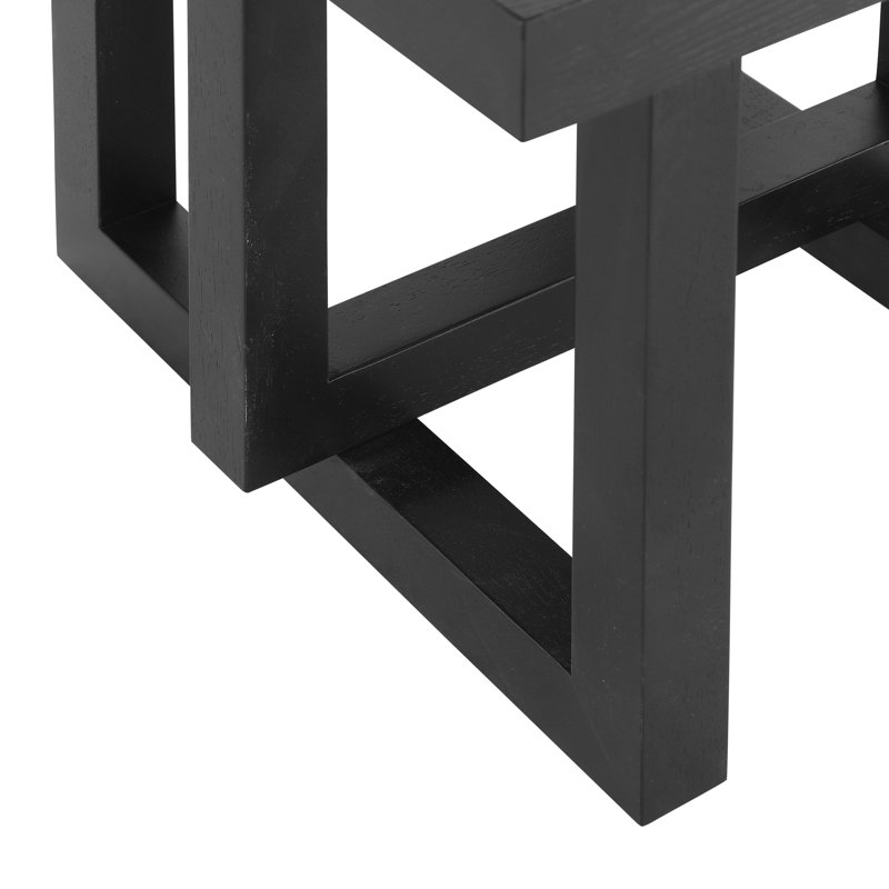 Table d'appoint Willowbrook Farmhouse, Noir