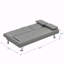 Canapé-lit double pliant multifonctionnel de 67 pouces avec table basse, parfait pour les petits espaces et le bureau-1142100408-1266656558