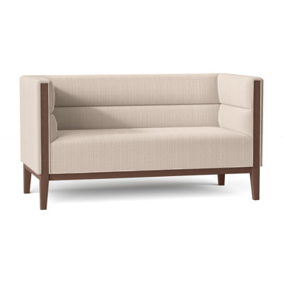 Dyson 58" Tuxedo Arm Loveseat