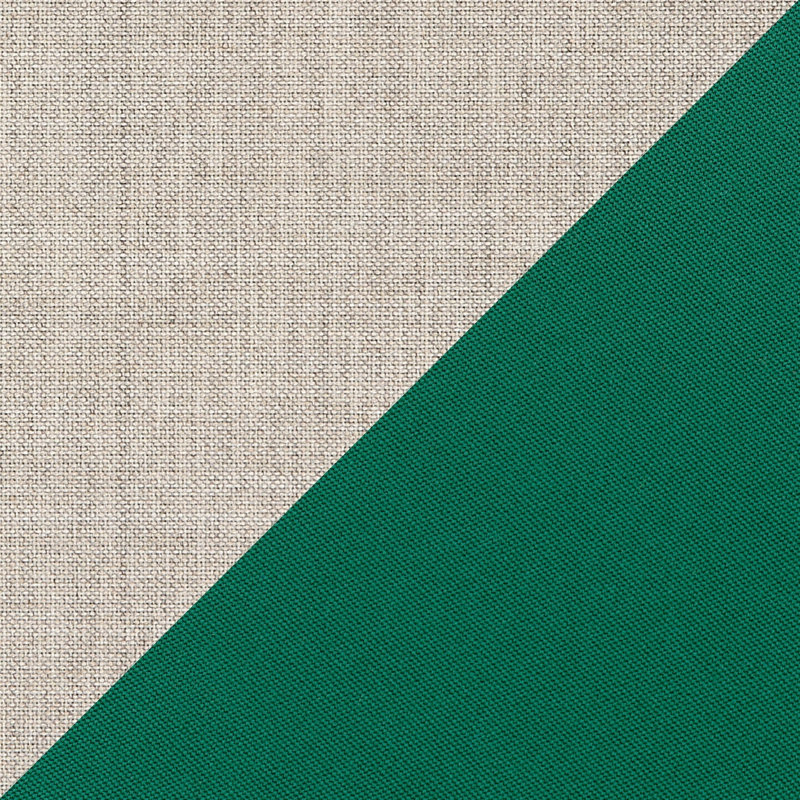 Quincy Striped Outdoor Reversible Throw Pillow, 12" x 24", Dark Green/Silver
