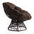 Daysi Upholstered Swivel Papasan Chair-796426948-796426949