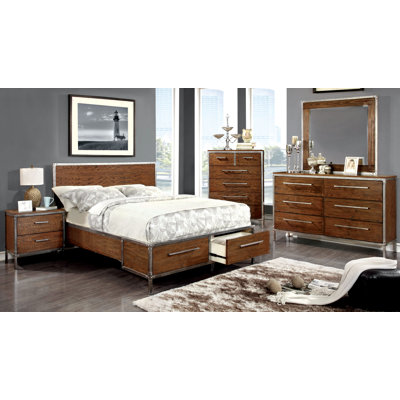  ensemble De Chambre à Coucher Configurable De Plateforme Willard