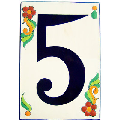 Big Talavera Ceramic Building Number Five