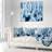 Abstract Blue Ice - Abstract Printed Throw Pillow