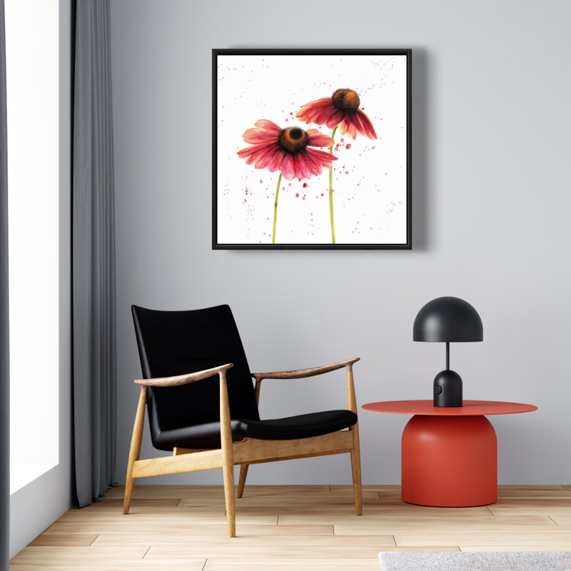 " Two Pink Daisies "