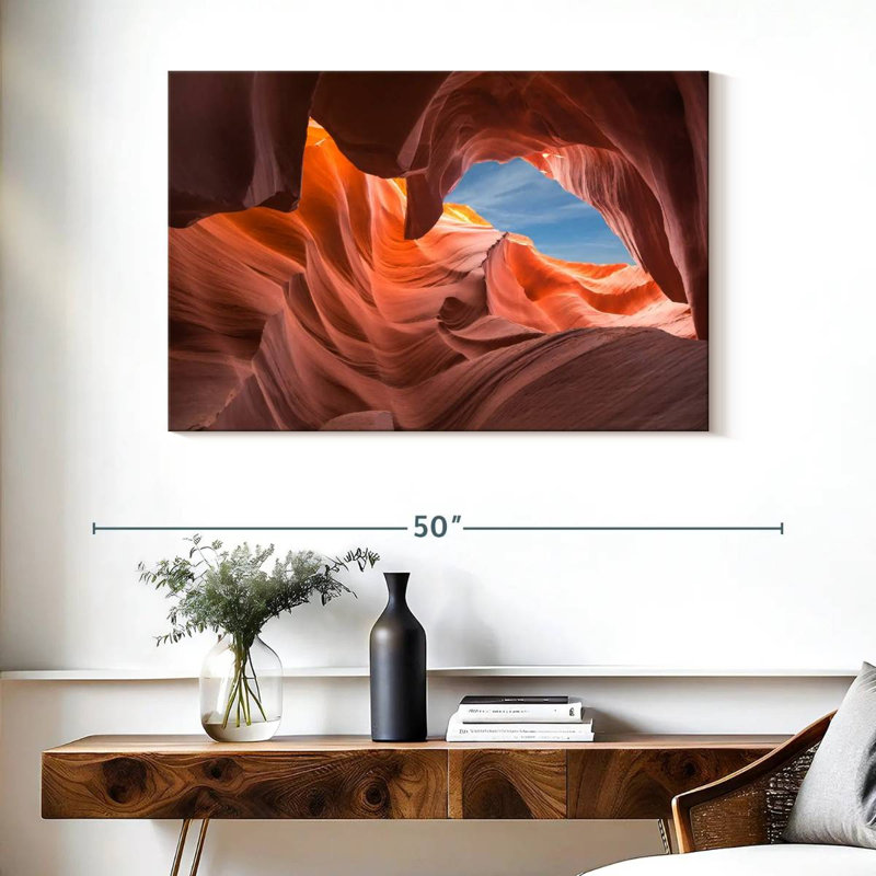 Alvord Antelope Canyon Contours, H 26 po x l 39 po