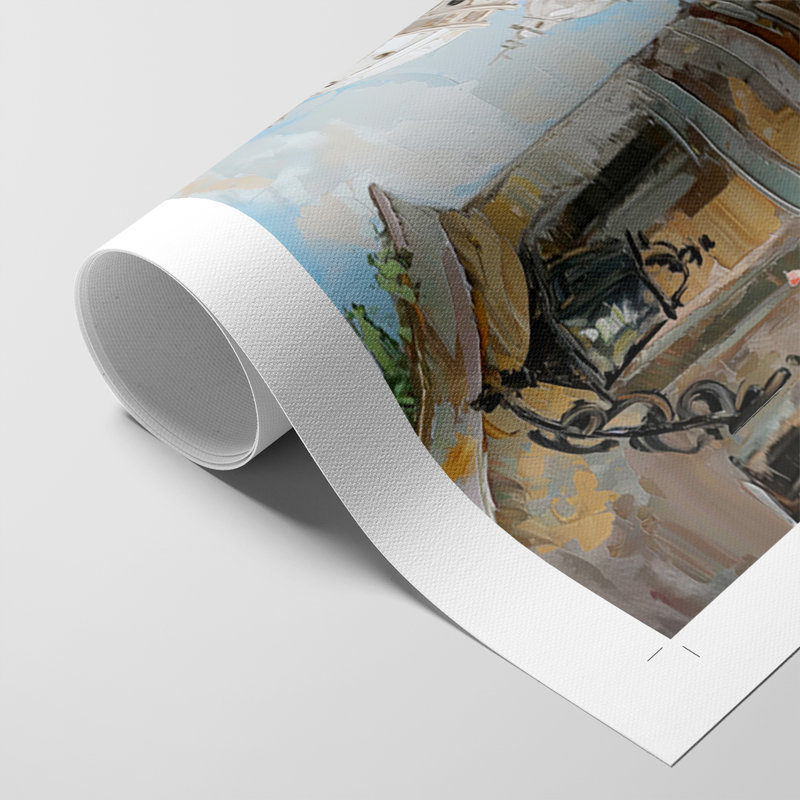 Paysages de la série CCCCL XXX - Impression sur toile seulement - NON-CADRE, H 18 po x l 12 po