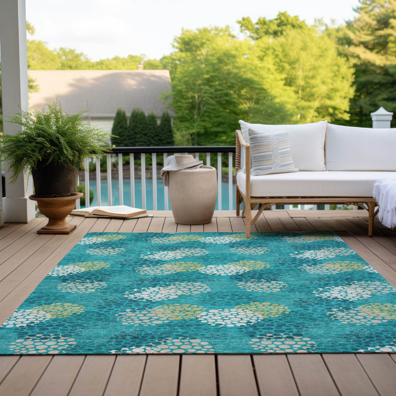 Tapis intérieur / extérieur Maliana, Rectangle 9 pi x 12 pi