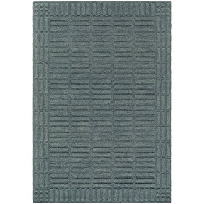 Wright Hand-Tufted Patterned Geometric Rug