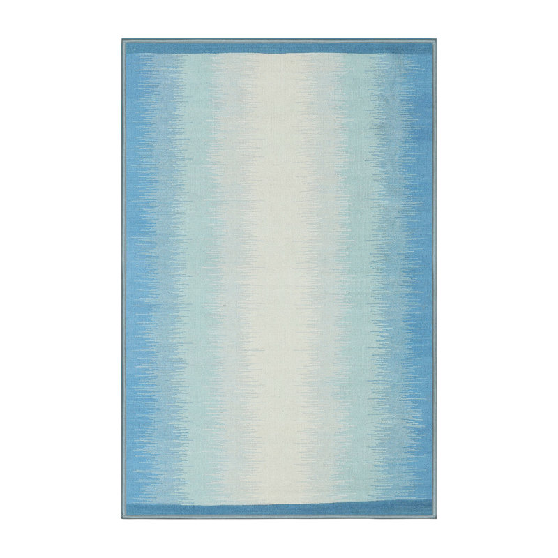 Tapis abstrait noir / beige, Rectangle 6 pi x 9 pi