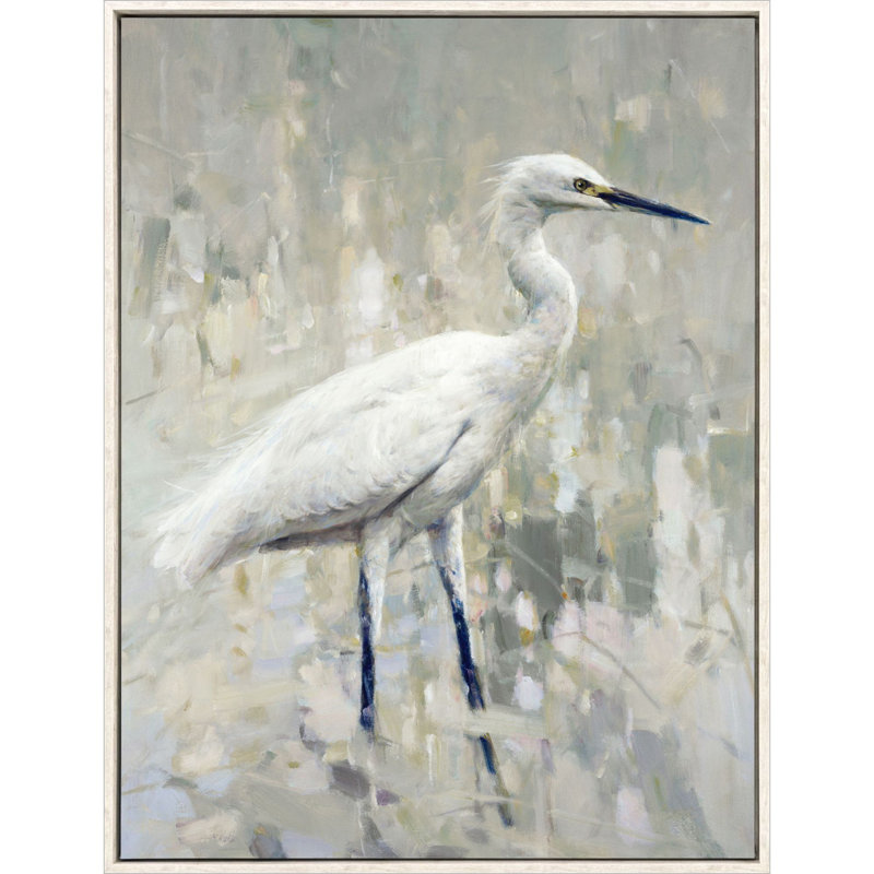 White Egret Print by Oxley Paragon