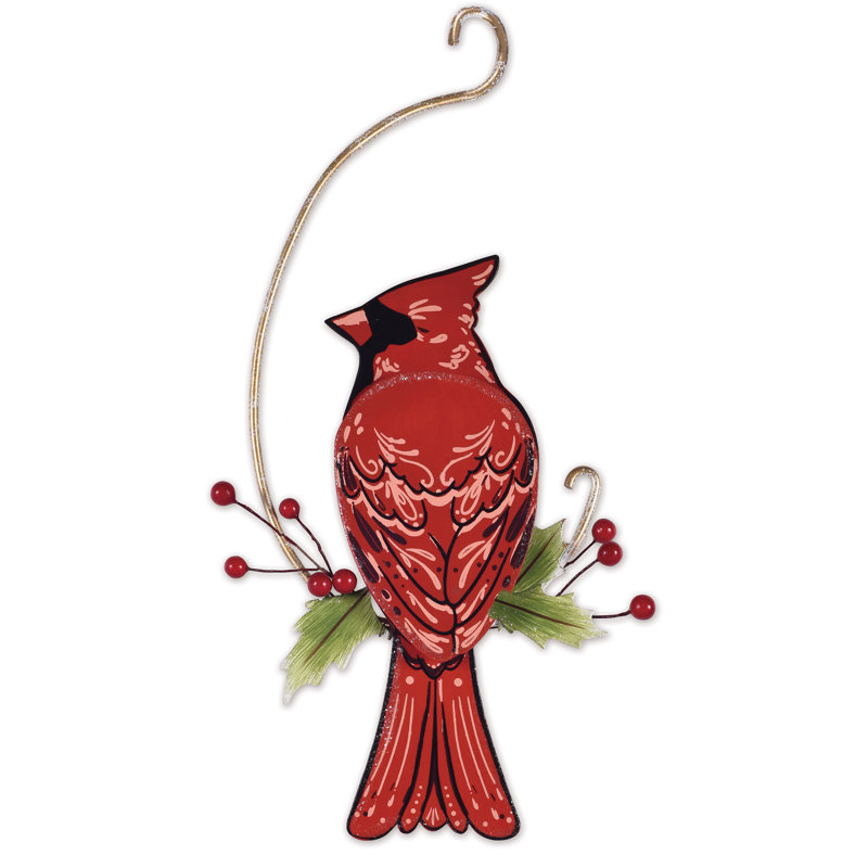 Ornement en forme de cardinal