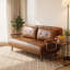 King 150cm Faux Leather Loveseat