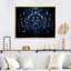 «Chandelier Midnight Luminescence» sur toile-460084597-460084596