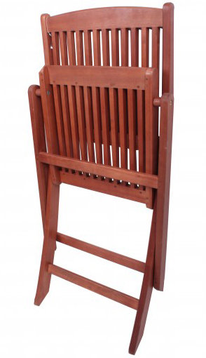 Stockholm Folding Patio Dining Side Chair