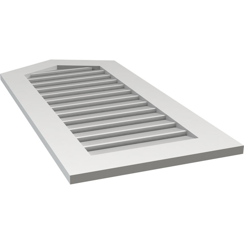 Ventilé à pignon fonctionnel en uréthane Signature, H 42 po x l 20 po x P 1 po, 6/12
