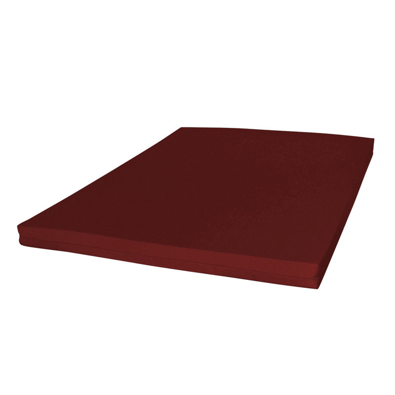 Coussin de siège extérieur Carol Rosecliff Heights, Bourgogne, Double