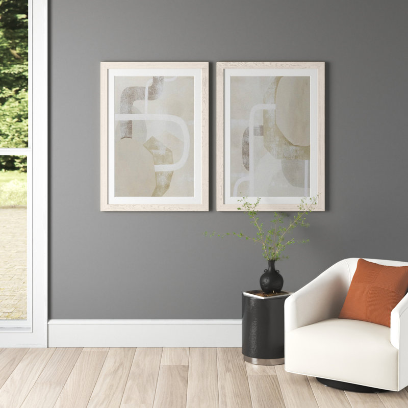 " Quiet Affection I " 2 Piece Art Color Photography Print, 43.5" H x 31.5" W x 1" D, Maple Framed