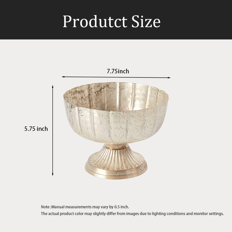 Metal Vase, Mini Metal Gold Flower Vase, Silver