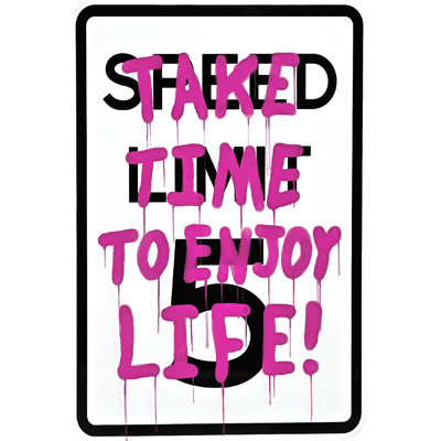 «Tzion Graffiti Sign IV» par Alonzo Saunders