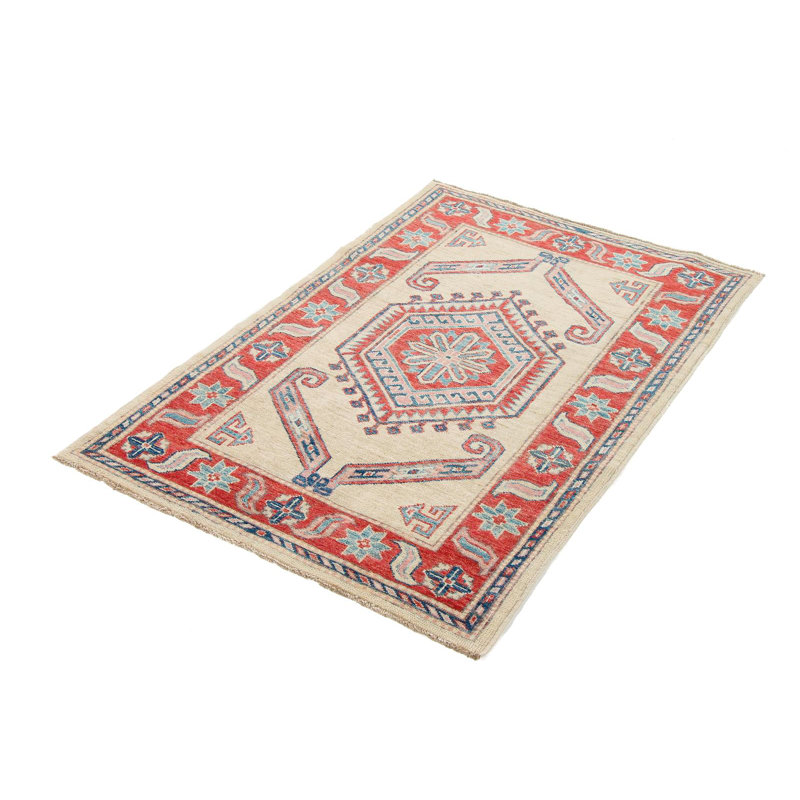 Rectangle 80 cm x 123 cm Oriental Hand Woven Area Rug