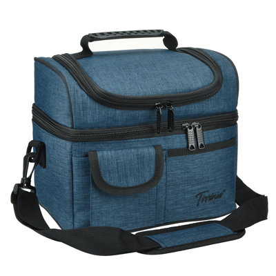 Sac à lunch à double compartiment pour femme Tirrinia