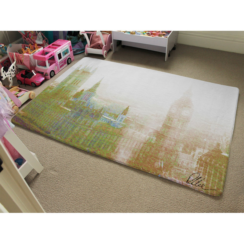 Whitten Shag Area Rug, Rectangle 140 x 200cm