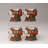 3.5'' H Ceramic Tabletop Votive Holder