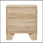 Table de chevet 2 tiroirs Natural