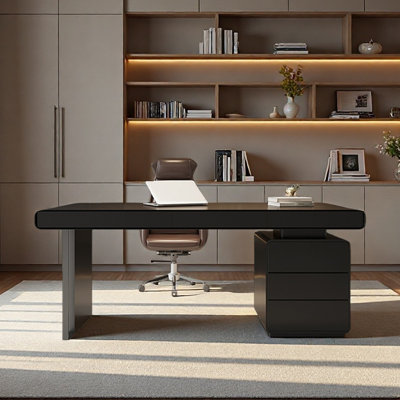 Minimalist study desk - household large board tabl