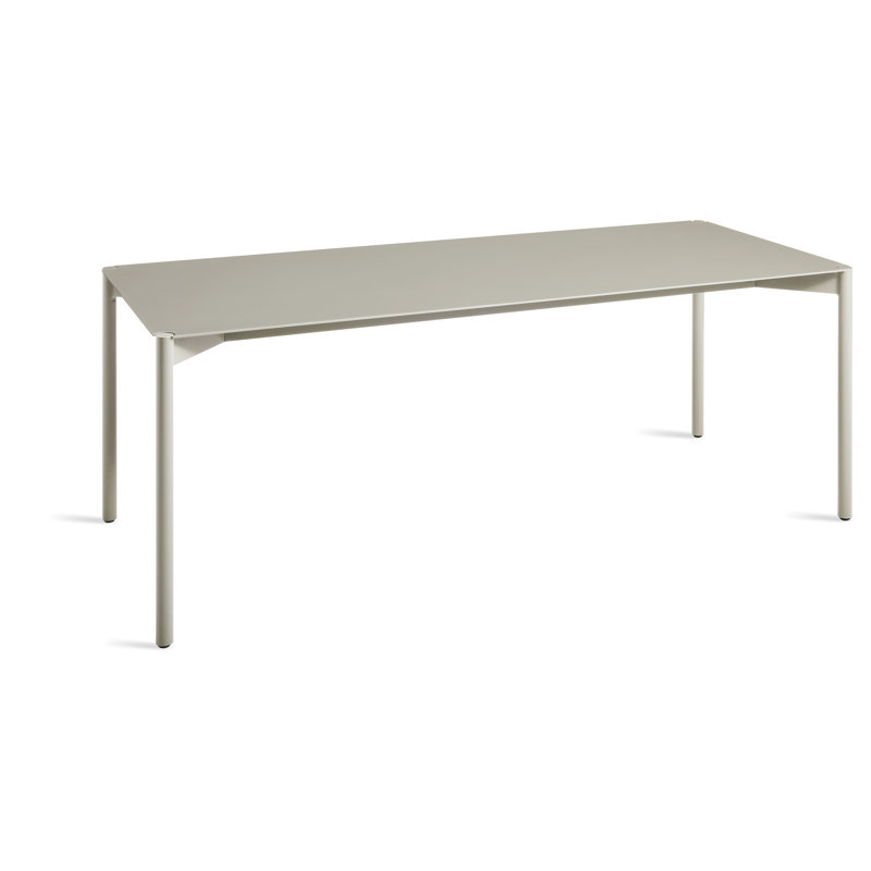 Comeuppance Outdoor Dining Table, Putty