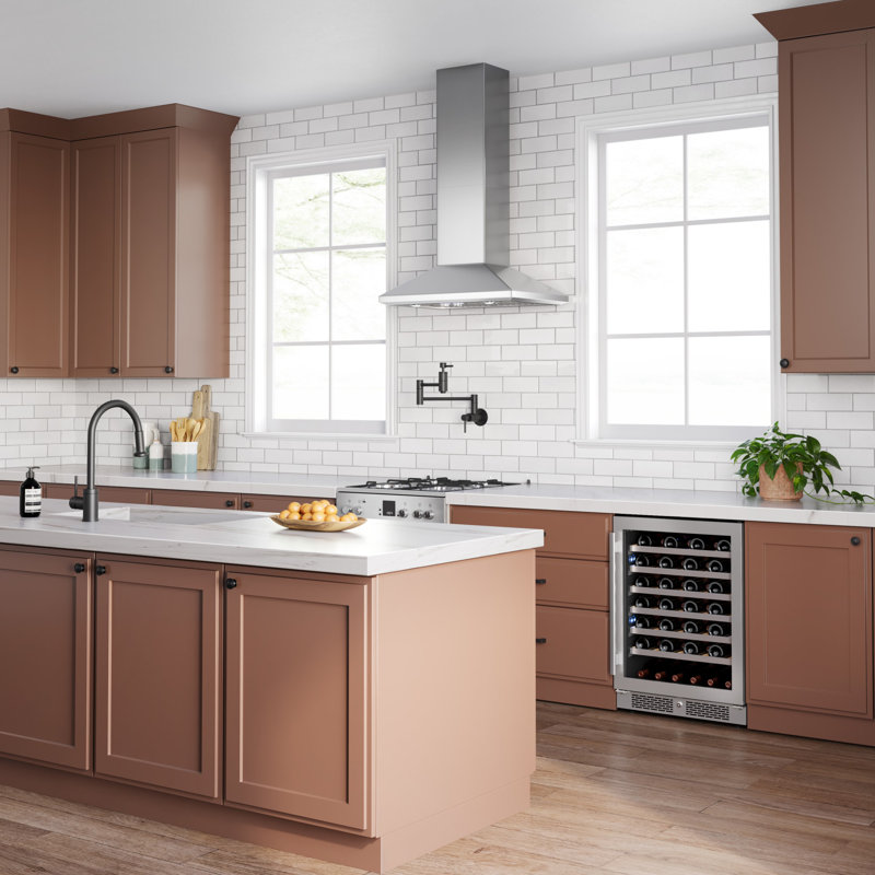 Avallon 42 Inch Wide Wall Mounted Range Hood