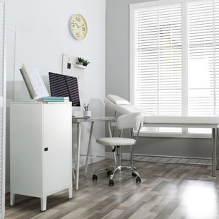 Armoire de rangement à 2 tablettes
