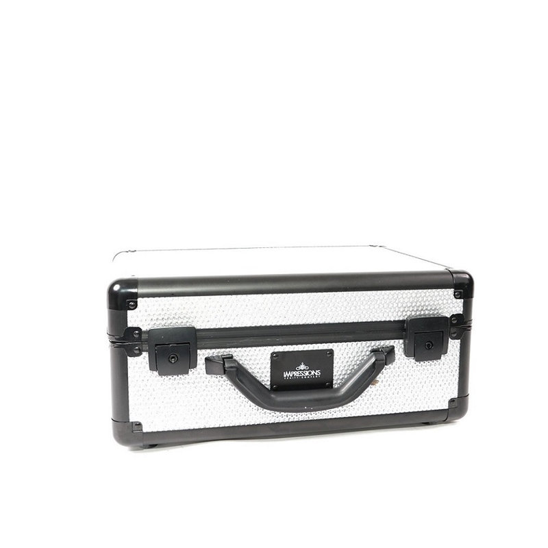SlayCase Vanity Travel Case in Sparkle, Silver