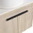 24 " Modern Design Float Bathroom Vanity With Ceramic Basin Set
