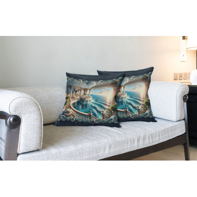 Ambesonne Fabric Reversible Pillow
