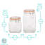 Glass Jar - Set of 4