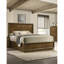 Mobilier de chambre à coucher avec lit à panneau en bois de noyer 1 pi-1713458347