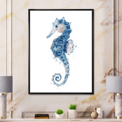" Portrait Of A Seahorse "