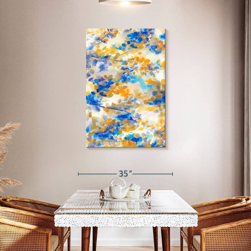 Avery Canopy Blue, 45" H x 30" W