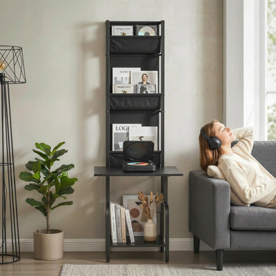 144 cm H Media Shelves