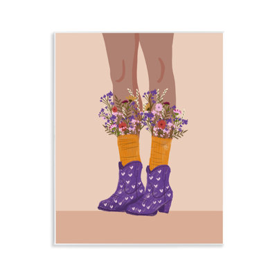 «Wildflower Fashion Illustration» par Chen Alyesh