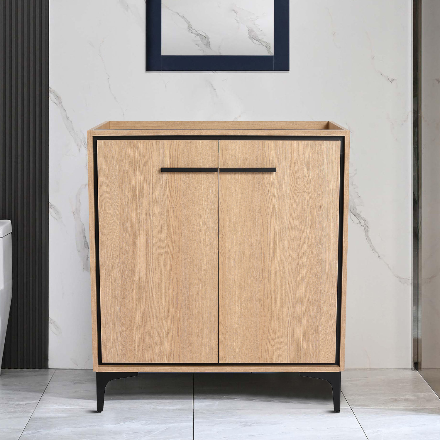 miluotuo 29-Inch Vanity with 2 Soft-Close Doors for Bathroom | Wayfair