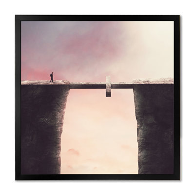 " Bridge The Concept Of Religion " Painting Print